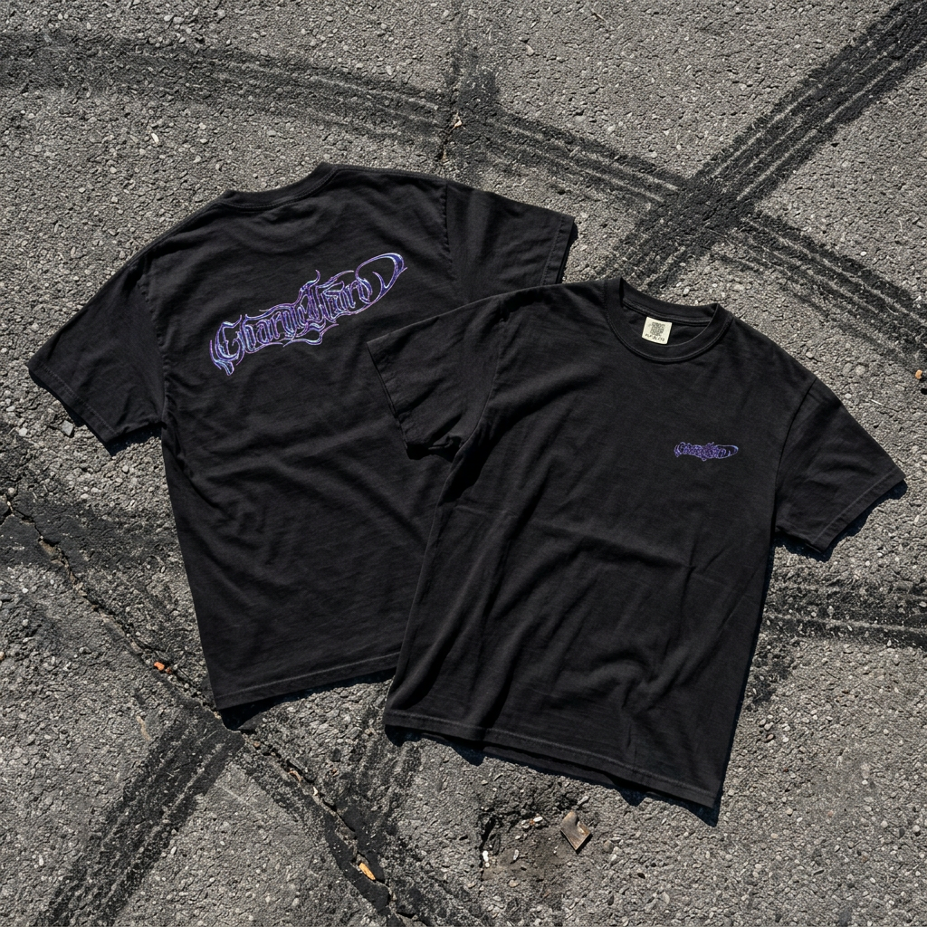 BURPLE CHROME Heavyweight Tee